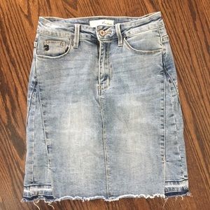 Kancan Denim Jean Skirt